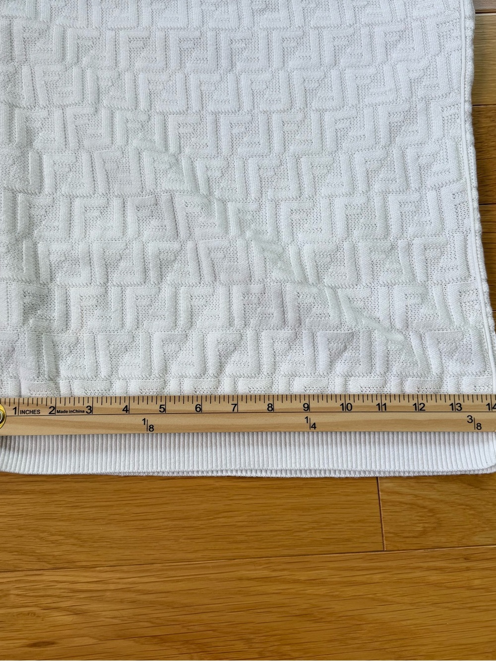 Fendi FF Motif Pencil Skirt 100% Wool - Picture 7 of 9